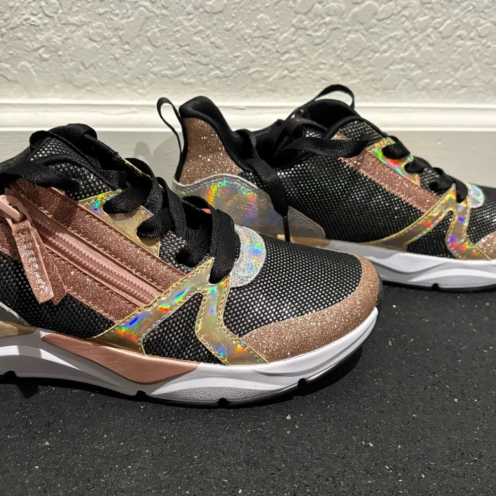 SKECHERS STREET SHINE STATUS 2.0 --SIZE 6‎ YOUTH-- WOMENS SIZE 8